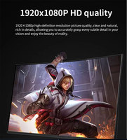 Moniteur de jeu LCD plat 24 pouces 1080p PC Gamer 1K FHD Ordinateur de bureau Écran IPS 165Hz Moniteur de jeu pour le jeu