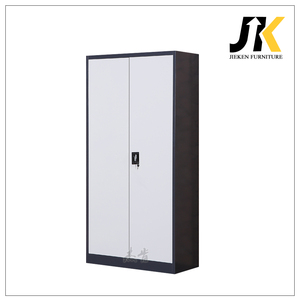 Meubles de bureau en promotion, fabricants d'armoires métalliques, armoire <span class=keywords><strong>à</strong></span> 2 portes en acier, armoire de rangement pour dossiers avec étagères réglables - Product Image 2