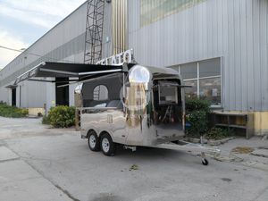 Camion de nourriture mobile d'occasion entièrement équipé, nouvelle remorque de nourriture en acier inoxydable - Product Image 4