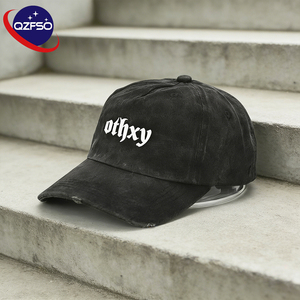 Casquette de baseball QZFSO tendance avec logo brodé 3D de haute qualité, broderie personnalisée, streetwear décontracté quotidien, 6 panneaux, pour femmes et hommes - Product Image 1