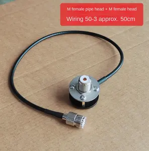 Soporte de instalación de antena de trípode Base de cabeza de tubo M portátil para exteriores 1/4 pulgadas Roscado UV + ONDA CORTA - Product Image 2