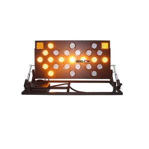 Panneau routier lumineux à LED, rue à sens unique, flèche de virage à gauche, stationnement et panneau routier, panneaux et symboles routiers - Product Image 2