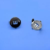 Pile bouton CR1632 double couche avec borne à ressort en acier inoxydable, montage SMT sur PCB, 16 mm, compatible marque GXD, 3V