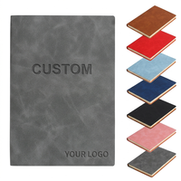 Carnet de notes OEM ODM personnalisé avec logo, format A5, texture douce, en cuir PU, journal d'affaires, carnet de notes personnalisé en gros avec logo