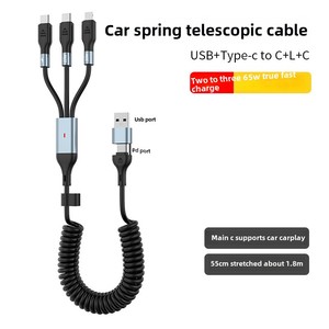 PD65W <span class=keywords><strong>cavo</strong></span> retrattile due in uno 30W per <span class=keywords><strong>cavo</strong></span> dati <span class=keywords><strong>Apple</strong></span> per computer <span class=keywords><strong>iPhone</strong></span> e TPE per proiezione schermo auto - Product Image 6