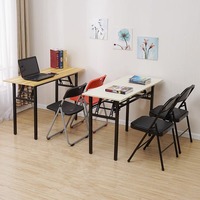 Prix de gros utilisé formation aux études table pliante pliable pas cher prix table mobilier de bureau moderne table pliante de bureau