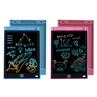 Tablettes d'écriture numériques LCD pour enfants avec écran couleur de 8,5 pouces en matériau ABS pour le dessin et le graffiti