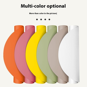 Expert Fitness Esterilla de Yoga de goma PU semiredonda Antideslizante Absorción de impactos con bolsa de estudio en casa silenciosa 5mm de espesor - Product Image 6