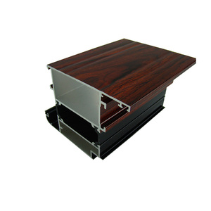 Rotura térmica de aleación <span class=keywords><strong>Al</strong></span>, extrusión de perfiles de aluminio industriales negros, fabricante de puentes rotos para casa, aluminio metálico personalizado - Product Image 3
