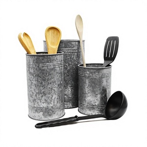 Ensemble de 3 porte-couverts de tailles différentes, porte-couverts galvanisés de la plus haute qualité à prix abordable - Product Image 1