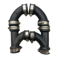 Colliers de serrage à bas prix, fabricant chinois, vente en gros, accouplements flexibles EPDM ou PVC de haute qualité à bas prix