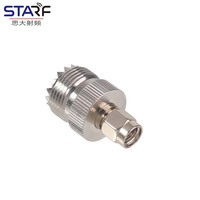 Adaptador de radio bidireccional SL16, conector Coaxial UHF-K/SMA-J, adaptador de antena de radio LORA, 5 uds.