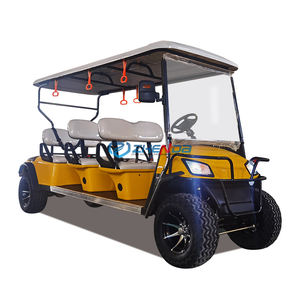 Il Golf Cart <span class=keywords><strong>a</strong></span> Sei Posti Alimentato <span class=keywords><strong>a</strong></span> Batteria Conforme alle Normative Stradali - Product Image 2
