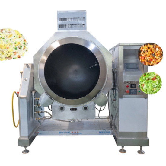 High-Efficiency Commercial Intelligent Electric Food Wok Robot Automatic Fried Rice Machine Restaurant Food Shops Manufacturing