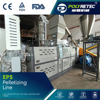 EPE XPE PS EPS busa Flake kompas Die Cut wajah pelletisasi garis