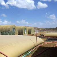 Litong extérieur grande taille gonflable doux 100000 litres pvc stockage eau vessie oreiller réservoir de stockage