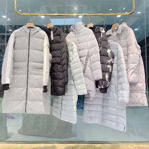 Liquidación de Ropa de Mujer de Segunda Mano con Descuento, Chaqueta de Plumón Blanco, Venta al Por Mayor - Product Image 2