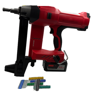 Pistolet à clous en forme de U à double usage avec batterie au lithium rechargeable d'origine OEM <span class=keywords><strong>Agrafeuse</strong></span> pneumatique électrique - Product Image 2