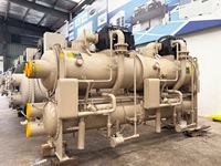 Refroidisseur centrifuge Maglev d'occasion 1231KW R134a 380V Haute Efficacité Unité Centrale Commerciale et Industrielle CVC