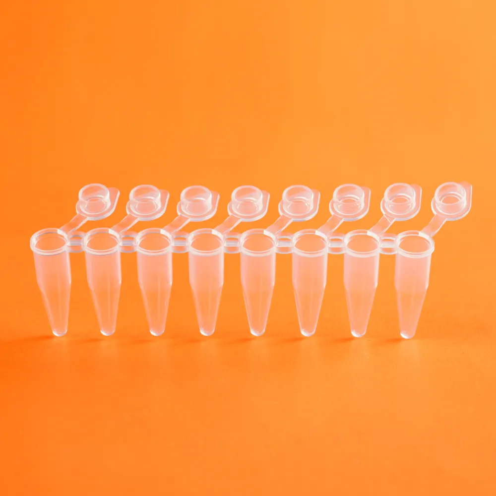Laborerzeugnisse einweg-zentrifugalröhre mit 8 Well-PCR-Rohren 0,2 ml Bandrohr