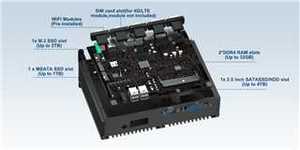 Mini PC Industrial sin Ventilador I5-8250U 8 <span class=keywords><strong>USB</strong></span> 2 LAN 5 COM 2 DDR4 hasta 64G HDD/SSD Win10/11 - Product Image 4