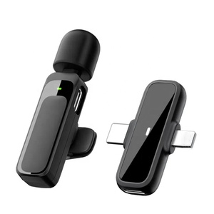 Xu Hướng Mới Vlog Ghi Âm Giọng Nói Clip 1 Trong 1 Mic Podcast Studio Thiết Bị 2 Trong 1 Lavalier Di Động Không Dây Ve Áo <span class=keywords><strong>Microphone</strong></span> - Product Image 4