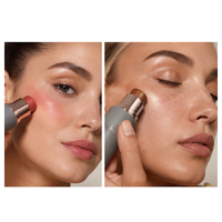 Stick de contouring et d'enluminement personnalisé avec logo, maquillage naturel pour le visage, longue tenue, imperméable, cosmétique à marque privée, emballage gris