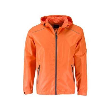Men's High Quality PU Rain Jacket Sporty Functional Outdoor Weatherproof Windproof Jacket Size XL-Free Simple Style Raincoats
