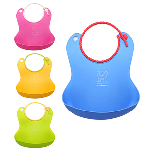 Cute Children <strong>Bibs</strong> Waterproof <strong>Plastic</strong> Infant Baby <strong>Bib</strong> - Product Image 2