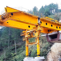 Grúa pórtico de lanzamiento de puentes de alta resistencia para la instalación de vigas prefabricadas