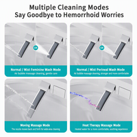 Toilette intelligente automatique monobloc avec bidet électronique intégré pour salle de bain, WC de luxe avec télécommande