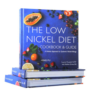 Chất lượng tốt bán buôn hot-bán bìa cứng nấu ăn cuốn sách đầy đủ màu vuông cột sống ràng buộc Sách in ấn - Product Image 6