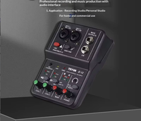 Tarjeta de Sonido para Grabación de Computadora BHA Q12, Nuevo Estilo, Dedicada a la Composición, Modelo de Dispositivo USB Plug-and-Play
