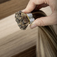 Extensions de cheveux humains vierges bruts à double trame avec pointe en K, extensions de cheveux Remy à pointe en K, vente en gros