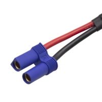 Adaptor seri EC5 2 dalam 1 14AWG 100mm