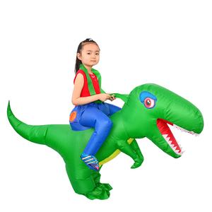 Nuevo Diseño de Disfraz Inflable de Dinosaurio Montable para Niños, T-Rex, Cosplay de Halloween, Mascota - Product Image 3