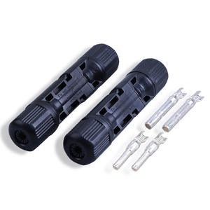 Connecteur de câble pour panneau solaire photovoltaïque Bomann, adaptateur étanche IP67 avec contacts en cuivre étamé et boîtier <span class=keywords><strong>PP0</strong></span>/PC - Product Image 4