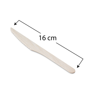 Cucchiaio Monouso in Legno di Betulla 16 Cm, Biodegradabile ed Ecologico, per Feste, Eventi e Catering - Product Image 2
