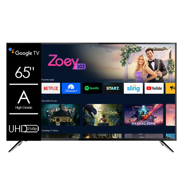 China TV Supplier OEM ODM Factory UHD 4K Smart TV Televisions 65 75 85 100 Inch TV