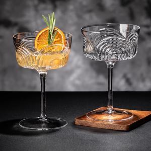 Copa de Postre Creativa Retro con Relieve para Té de <span class=keywords><strong>la</strong></span> <span class=keywords><strong>Tarde</strong></span>, Fruta, Helado, Copa de Cóctel Arco del Triunfo - Product Image 3