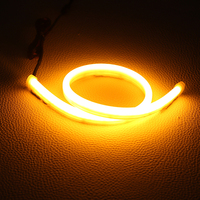 Bande flexible lumineuse LED DRL double couleur avec démarrage bienvenue Switchback clignotant LED