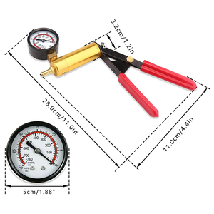 Brake <strong>Clutch</strong> Fluid Power Steering Fluid <strong>Bleeding</strong> System Tester <strong>Tools</strong> 16PCS Hand Vacuum Pump Brake Bleeder <strong>Tools</strong> Kit - Product Image 5
