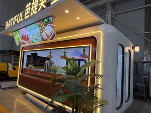 Find similar icon Quality Mobile Food Trucks Mobile Food Trailers Hot Dog Cart With Grill and Deep Fryer Available for Sale - Product Image 2