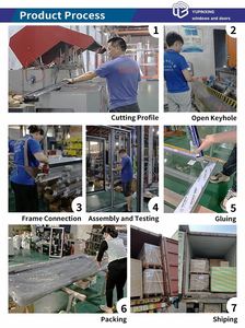 Ghana Grille anti-effraction Métallique <span class=keywords><strong>Coulissante</strong></span> pour le Népal <span class=keywords><strong>Baie</strong></span> vitrée Impact résistant aux ouragans Bois des fenêtres en aluminium <span class=keywords><strong>Prix</strong></span> du Nigeria - Product Image 6