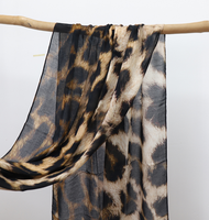 Hijab en Rayonne Modal Premium à Motif Imprimé, Foulard Musulman Fluide et Élégant, Voile Islamique pour Cou, Mode Pudique