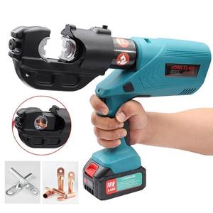 18V Rechargeable EZ-400 Hydraulic Wire Pliers <b>Battery</b> Powered <b>Terminal</b> Cable Crimping Tools for Copper Aluminum EZ-400, EZ-400 R - Product Image 4
