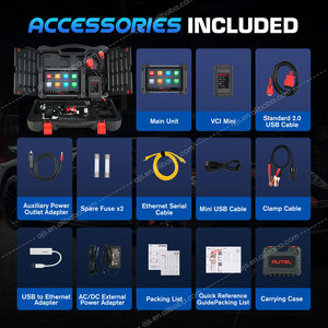เครื่องมือวินิจฉัย MaxiCOM MK908 II 2 อุปกรณ์สแกน OBD2 สำหรับการเขียนโค้ด ECU ยานยนต์ รุ่นอัปเกรดจาก MS906BT MS906 Pro สำหรับรถยนต์ทุกประเภท - Product Image 6