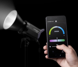 Godox Litemons LA200D Bi 230W 5600K Aro de Luz LED Portátil con Control por Aplicación, Alto CRI Ra>96 para Fotografía y Video Profesional - Product Image 4