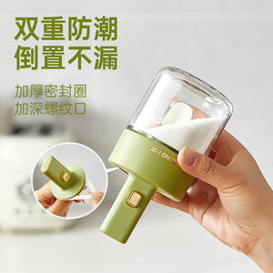 Tarro telescópico para especias Hy-16 con cuchara, tamaño M, tapa hermética para condimentos sólidos, dispensador de cocina - Product Image 3