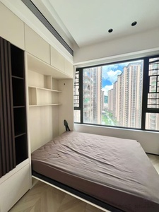 Letto a scomparsa moderno personalizzato salvaspazio matrimoniale grande con telaio in legno e acciaio inossidabile per piccole stanze - Product Image 5